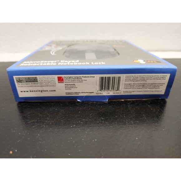 Kensington MicroSaver Keyed Retractable Notebook Lock World’s #1 Seller of Note - Picture 4 of 4